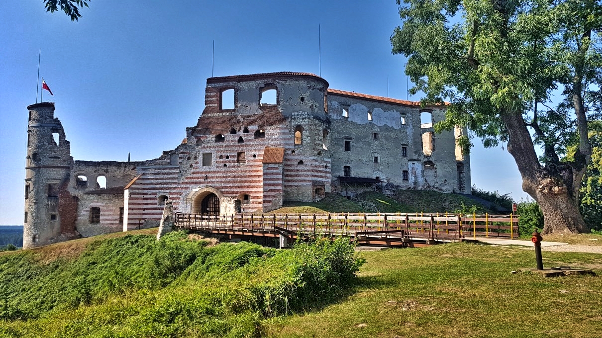 Janowiec nad Wisła Zamek.