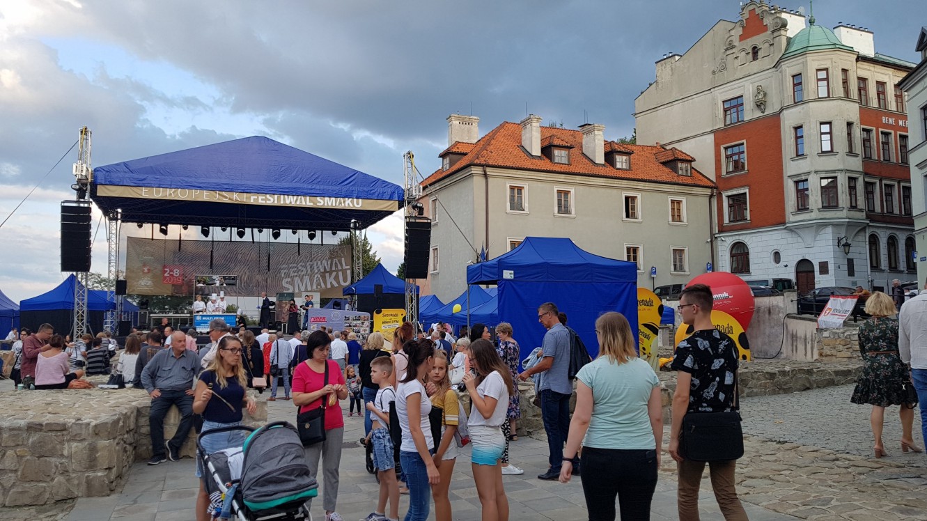 Lublin Plac Po Farze Festiwal Smaku